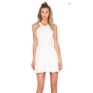Bishop + Young White Skater Dress